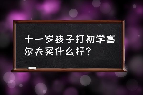青少年高尔夫买什么球杆 十一岁孩子打初学高尔夫买什么杆? 青少年高尔夫买什么球杆 十一岁孩子打初学高尔夫买什么杆?
