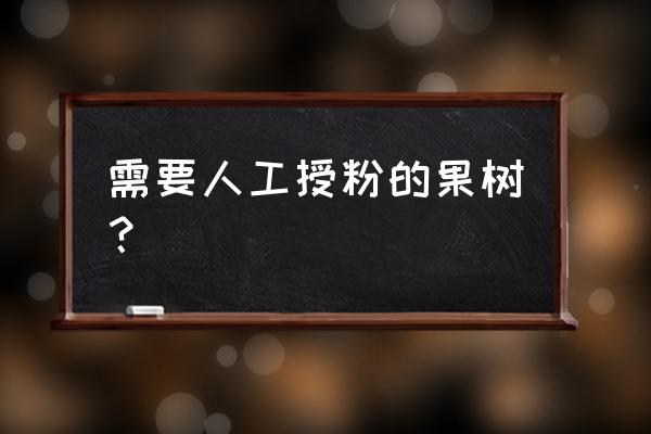 果树人工授粉正确方法 需要人工授粉的果树? 果树人工授粉正确方法 需要人工授粉的果树?